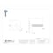 Midwest Fastener Elevator Bolt, 1/4"-20 Thrd Sz, 1-1/2 in L, Steel, Zinc Plated Finish, 10 PK 71304 - alternate 2